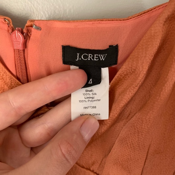 J. Crew // Silk Mini Dress - Picture 4 of 4